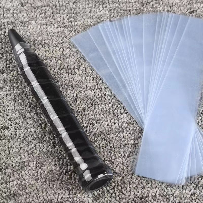 羽毛球拍柄热缩膜透明塑封膜防汗木柄手胶打底膜手柄热收缩保护膜