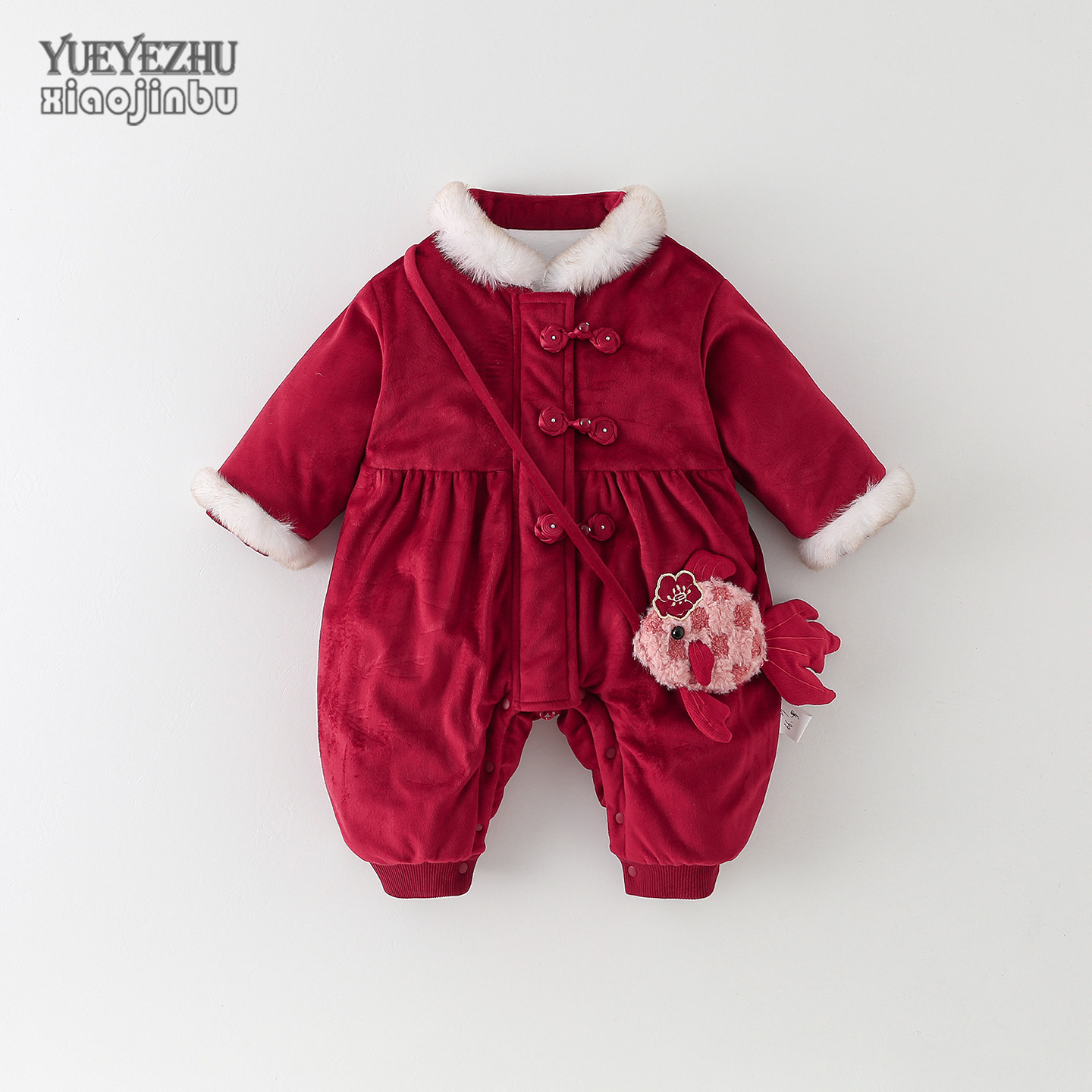 婴幼儿秋冬国风连体衣