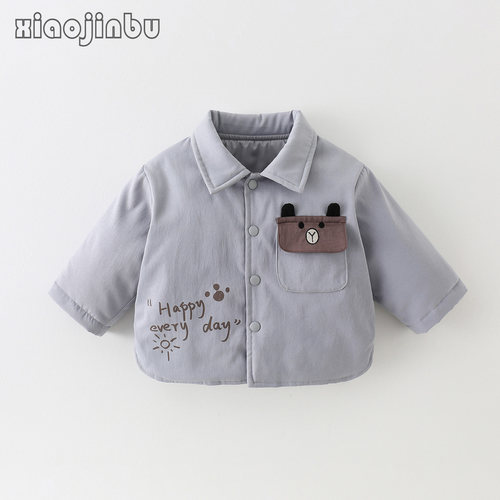 婴幼童薄夹棉外套秋冬棉衣