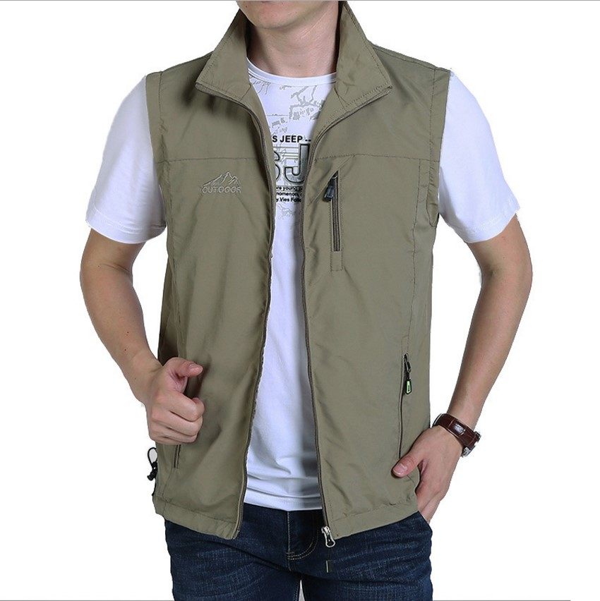 戶外部落型男夏天馬甲薄款風迹戶外攝影釣魚坎肩休閑背心薄款外套在類目 男裝, 背心/馬甲中 - 來自Buy2taobao.com提供專業的淘寶代購服務