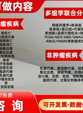 lncRNA生信分析专业团队共表达网络构建生存分析医学科研专用