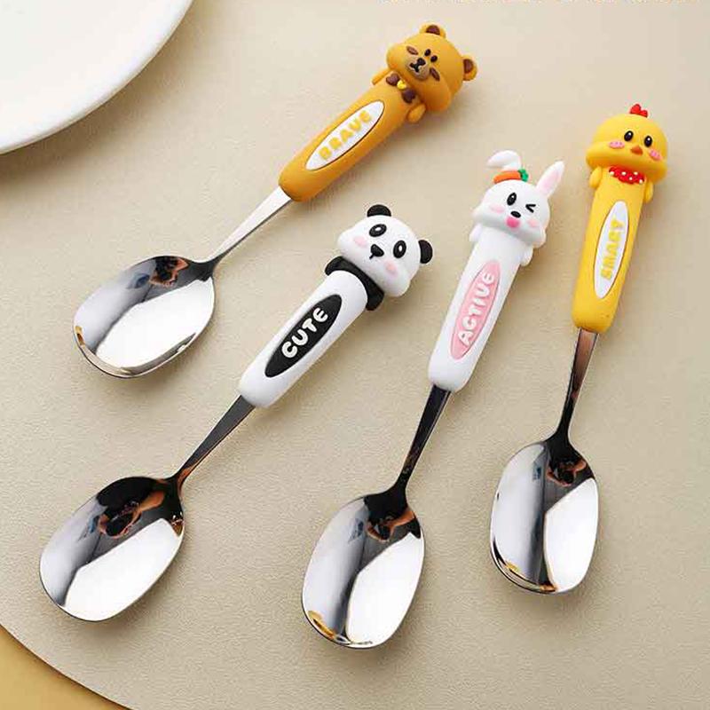 304不锈钢儿童卡通西餐勺