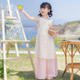 子套装 国风裤 唐装 中式 西子问汉服女童夏2025新款 童装 儿童新中式