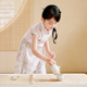 礼服连衣裙童装 儿童汉服国风新中式 新款 西子问旗袍女童2025夏季