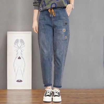 2024春秋休闲牛仔妈妈装