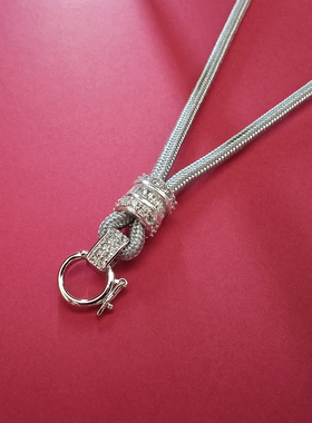 万能扣项链绳精品高货绳毛衣链配绳可调节挂绳佛公观音佛牌长款绳