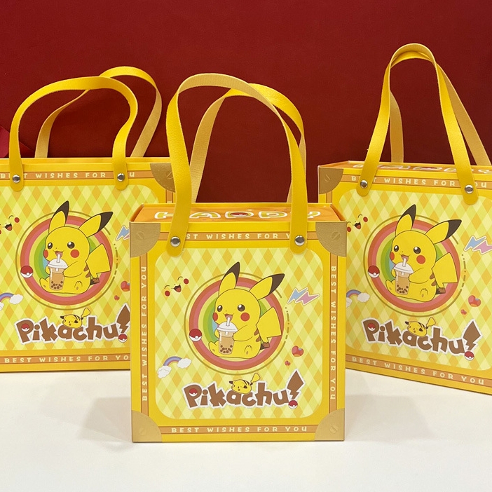 加厚可爱卡通礼盒礼袋套装