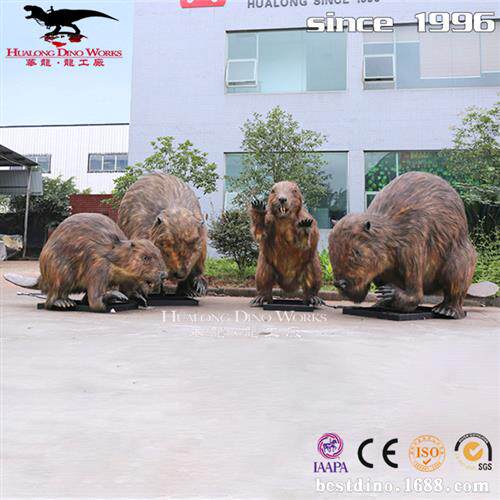 仿真动物土拨鼠特殊产品来图制作自贡大型动物厂家博物馆展览