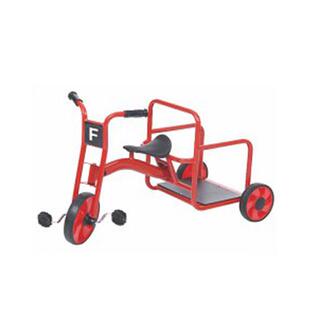 网红无动力单车传声筒户外艺小孩大型场地趣味自行区不锈钢游设施