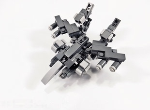 积木中国积木 太空堡垒 超时空要塞变形战机机甲