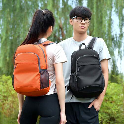 新款男女户外轻便可折叠防水双肩