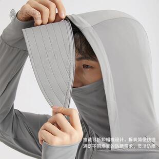 某蕉原纱型冰丝大帽檐防晒衣女夏季皮肤衣男款防晒服