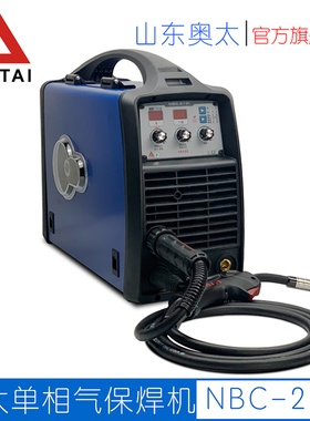 奥太NBC-210i小型无气有气多用二保焊机可焊铝220V带电焊功能