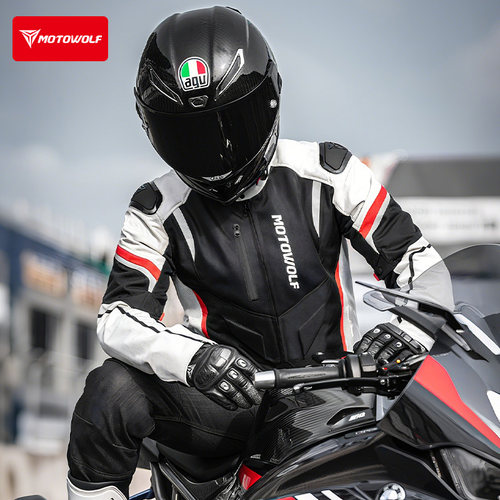 摩多狼摩托车骑行服防水保暖防摔