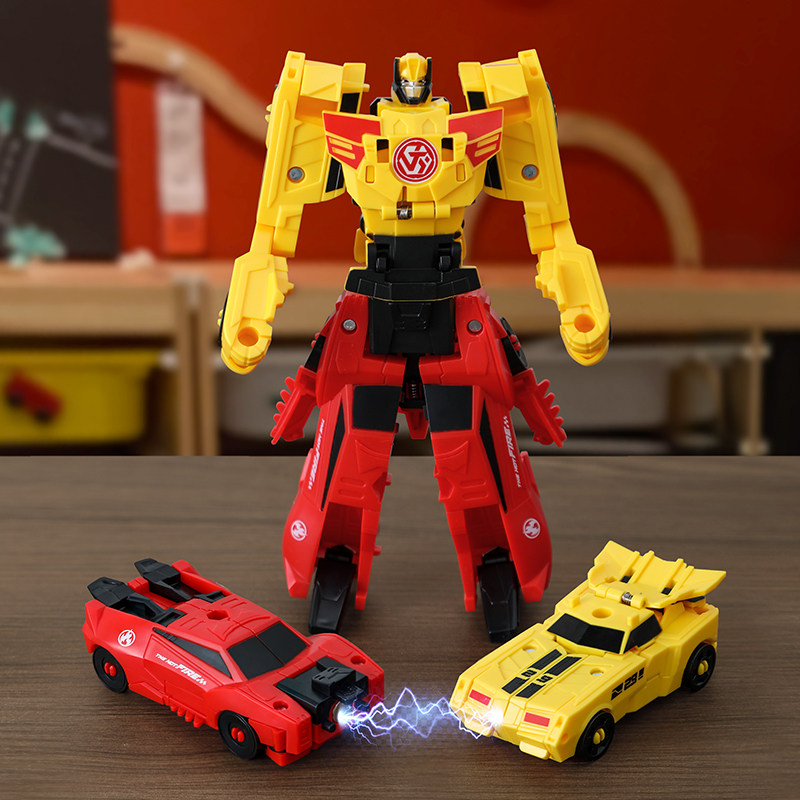 二合一变形战神金刚碰撞合体炫酷机器人模型汽车儿童益智玩具礼物,玩具/童车/益智/积木/模型,儿童机器人/变形玩具,淘宝优惠券,粉丝福利购,淘宝优惠卷