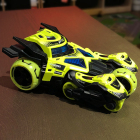 三合一弹射战车回力合金车带灯光音乐炫酷二合一摩托战车儿童玩具