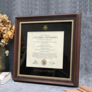 A4毕业证书装裱框实木框画框相框可定制任意尺寸长方形证书展示框