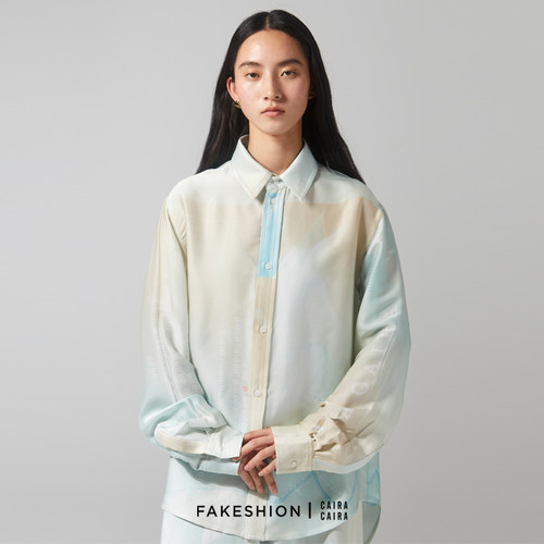 FAKESHIONxCAIRA联名限定衬衫