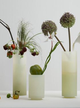 place (in) place (bar)系列 树脂透明圆形花瓶碗杯 家居装饰摆件