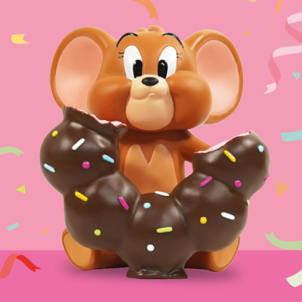 Soap Studio猫和老鼠杰瑞甜甜圈人偶潮玩送礼节日手办草莓味