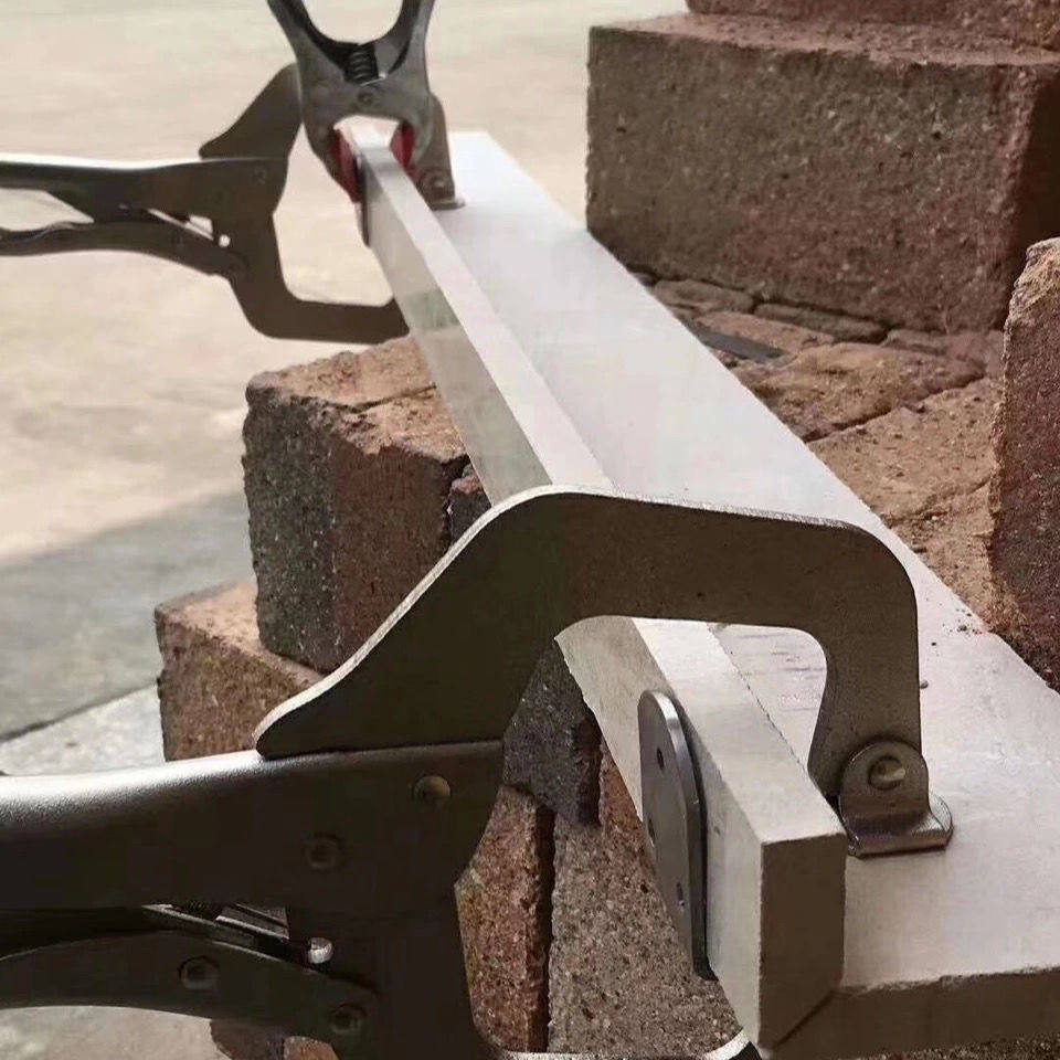 新疆西藏包邮石材45度夹子石英石大理石岩板90度直角拼接夹固定夹