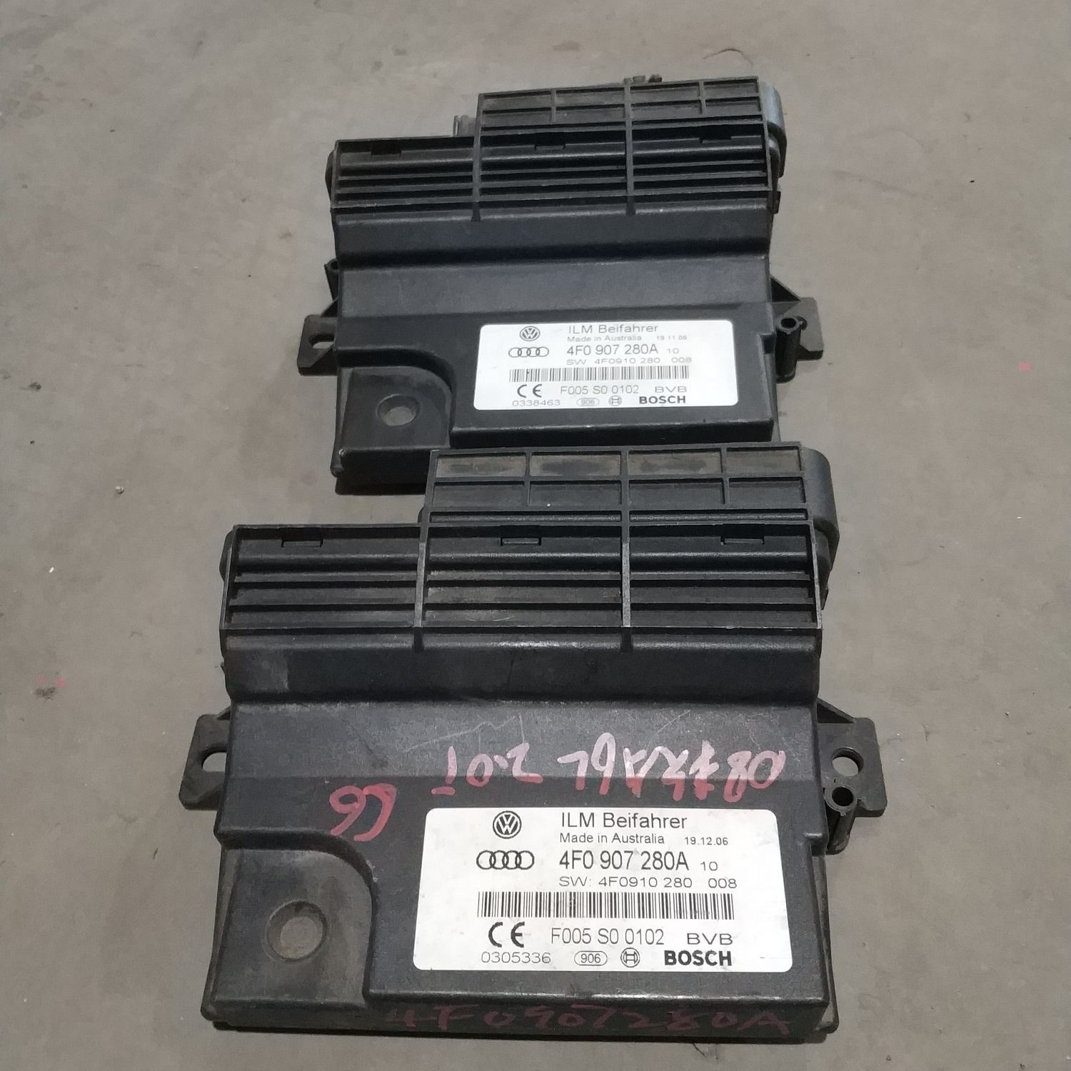 适用奥迪A6LC6Q7车载电网控制器模块网关舒适电脑板 4F0907280A/C