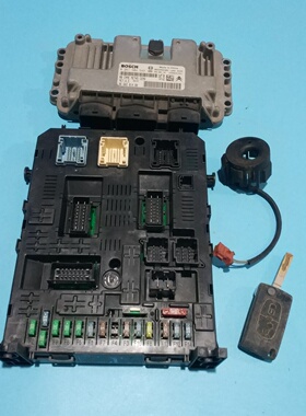 适用标致307世嘉车身模块发动机电脑板0261S04549 966405918002