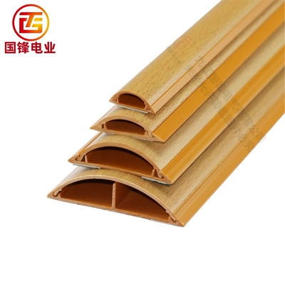 绝缘塑料电工管带胶粘贴墙地线槽