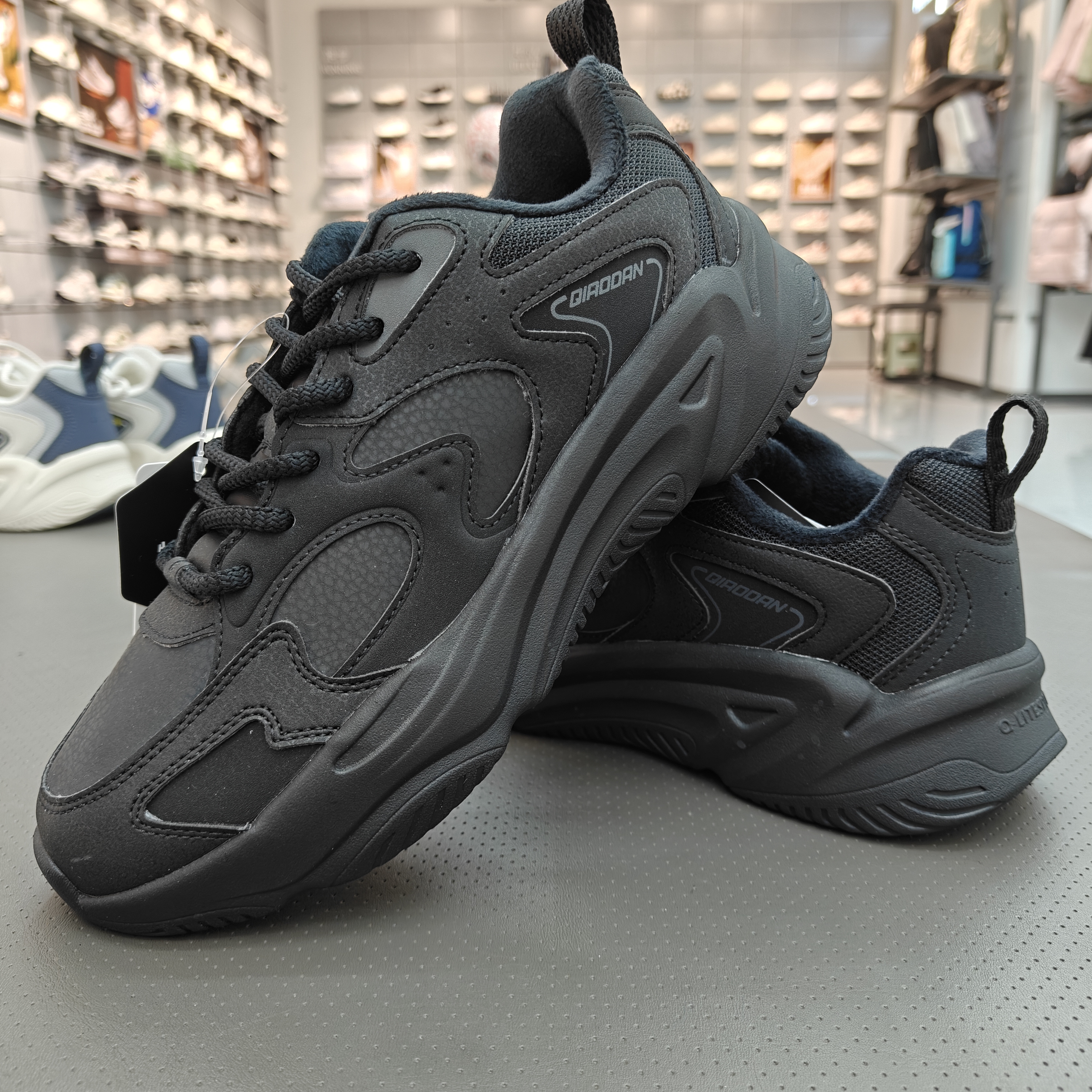 乔丹男子加绒保暖运动休闲棉鞋