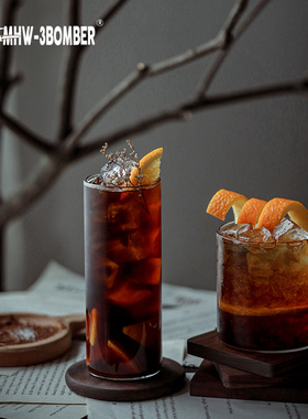 mhw-3bomber轰炸机冷萃咖啡杯 advanced系列 ins简约风直身玻璃杯