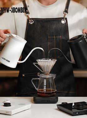 MHW-3BOMBER轰炸机刺客手冲壶家用温控电热水壶烧水壶手冲咖啡壶