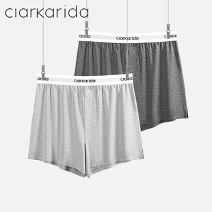 clarkarida男士内裤男生莫代尔夏季透气阿罗裤宽松平角四角短裤头