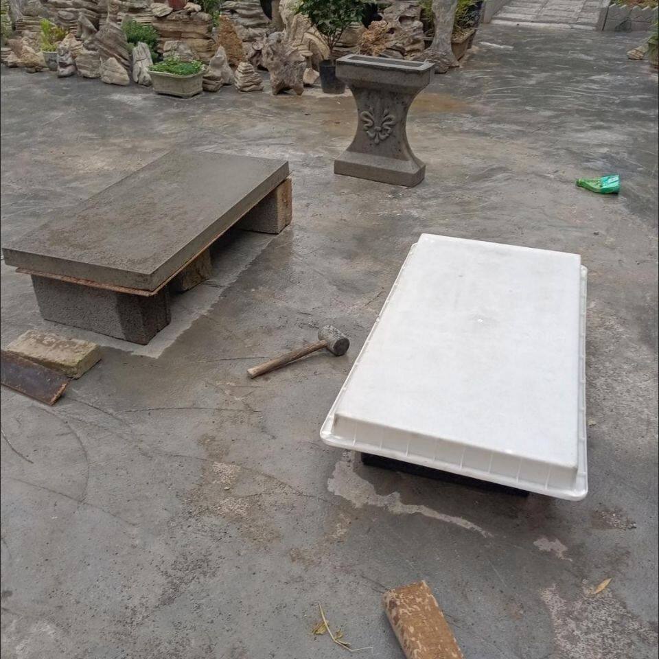 花盆模具盆水泥模具桌模具观景台模型水泥花盆模具庭院花园桌子长