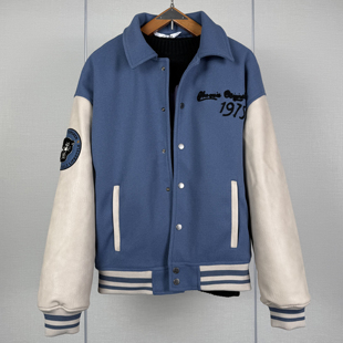 4575420 折扣季 拼接补丁棉服飞行员夹克外套 819 男装 柜559