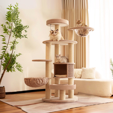 兽牌森林猫爬架猫窝猫树一体多猫大猫专用大型猫缅因家用剑麻