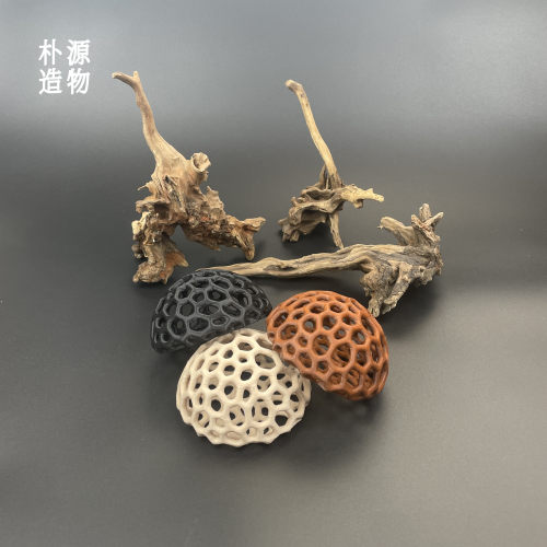 鱼缸造景装饰摆件小虾蟹幼鱼躲避