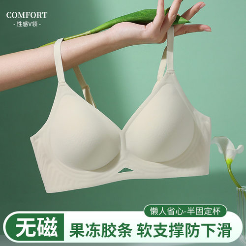 无磁无铁薄款内衣女生电子厂专用
