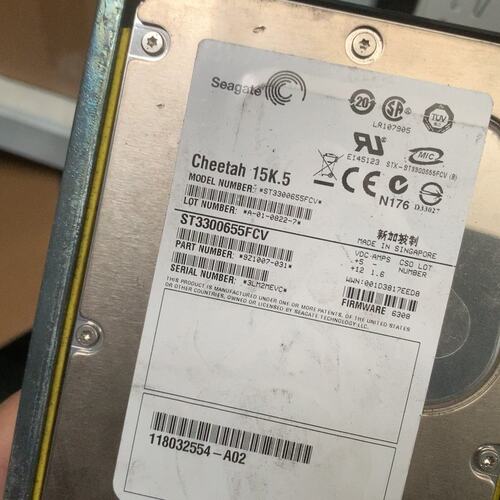 希捷Cheetah 15K.5 ST3300655FCV 3议价