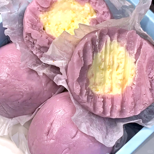 手工鲜作芋泥奶酪球夹心爆浆麻薯球奶香浓郁下午茶休闲解馋小零食