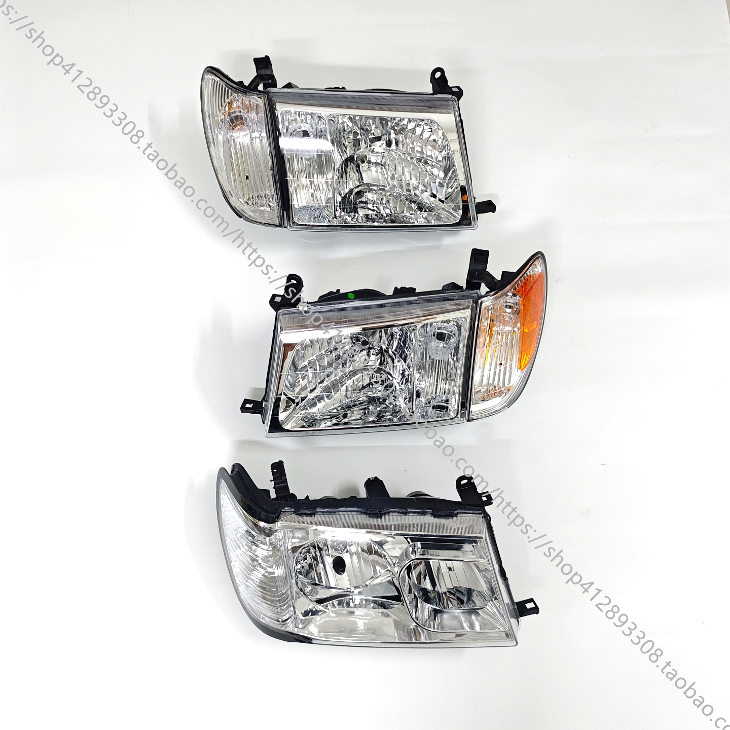 02-04款陆巡LC100原厂玻璃面大灯