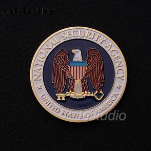 纪念章美国勋章挑战币军事题材荣誉奖牌奖章金银铜章礼品硬币