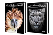 优惠组合 姐妹版 世界鸟类 共两本 世界哺乳动物