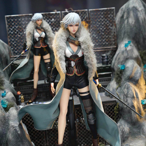 【定金】UNiQUE ART 灵笼 白月魁 战斗服  1/6 1/12可动人偶