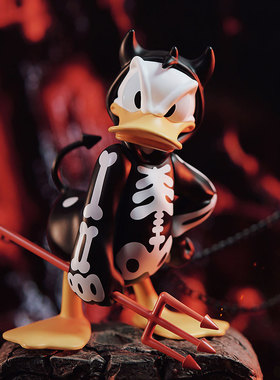 【现货】MORSTORM 迪士尼 万圣节恶魔唐老鸭 手办摆件礼物