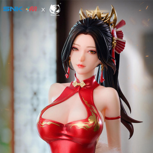 【现货】BearPanda SNK正版授权 不知火舞 红裳舞 1/6手办