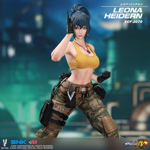 【定金】VERYCOOL SNK正版 拳皇XIV 莉安娜哈迪兰 1/6手办摆件