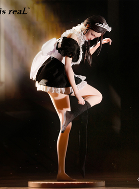 【现货】She is real Lou LL 1/6 女仆 超写实手办摆件礼物