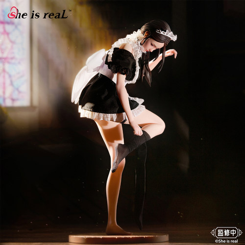 【现货】She is real Lou LL 1/6 女仆 超写实手办摆件礼物