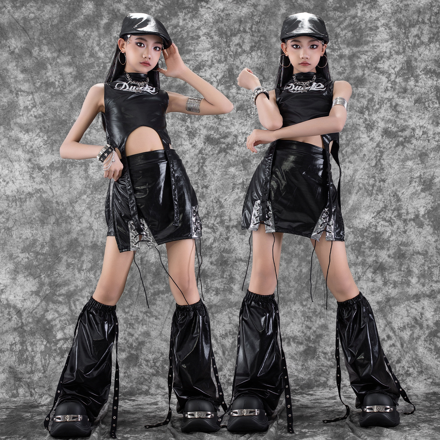 街舞儿童潮服hiphop嘻哈套装