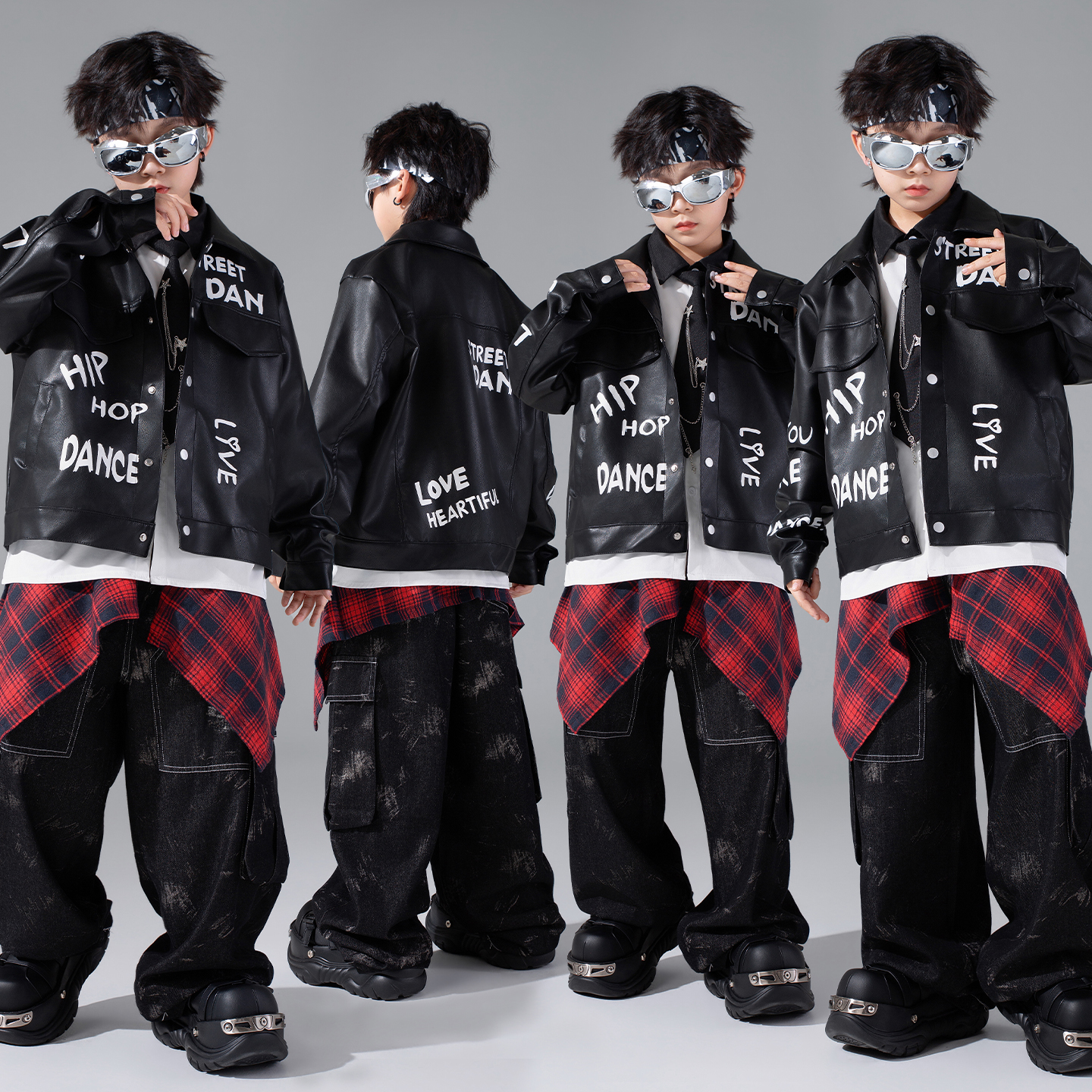 街舞儿童潮服hiphop嘻哈套装